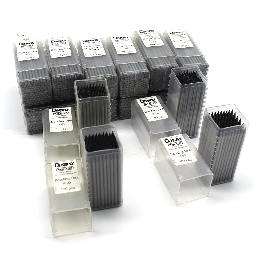 100PCS Jewelry Diamond Stone Setting Tool Beading Tools High Quality Metal Forming and Stamping Tool #0-#22 Bead Grain Tools Set