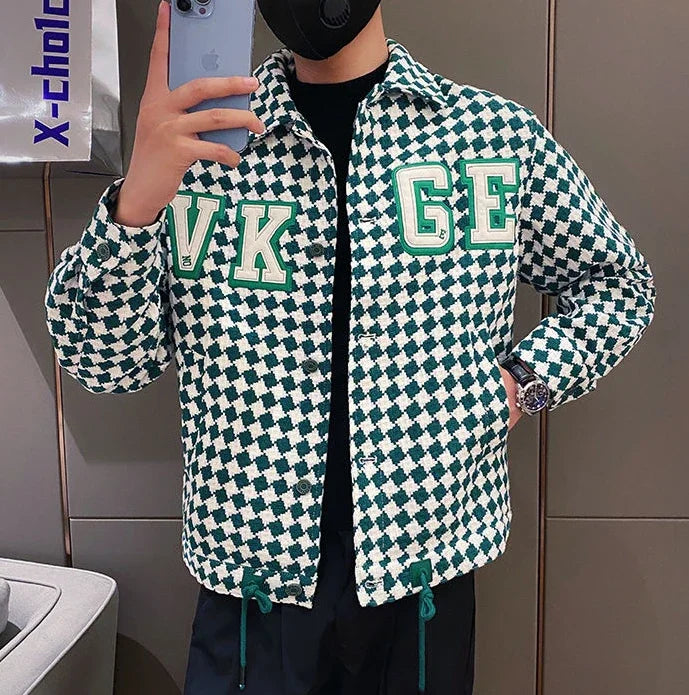 Slim Fit Trendy Jacket for Men New In Korean Reviews Many Stylish Man Coat Original Brands Clothing Fashion 2024 High Quality