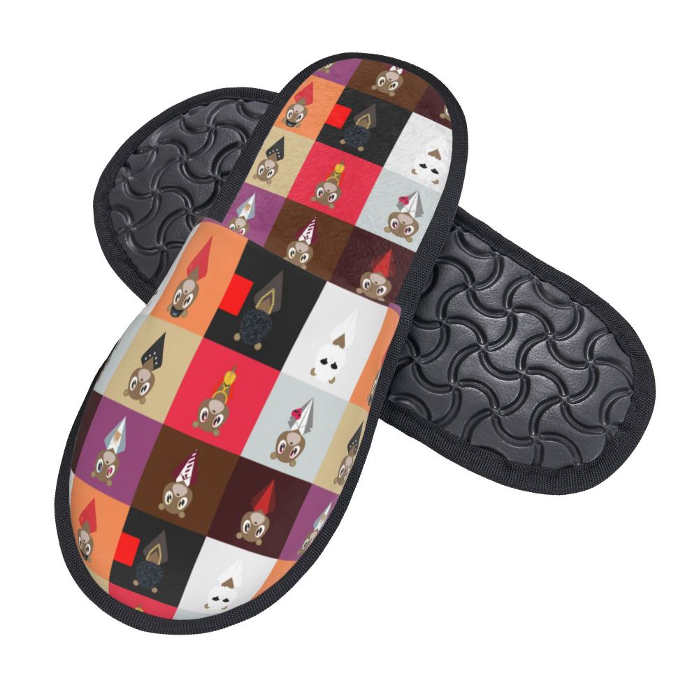 Funny Kanye West Meme Guest Slippers for Bathroom Women Custom Print House Slipper