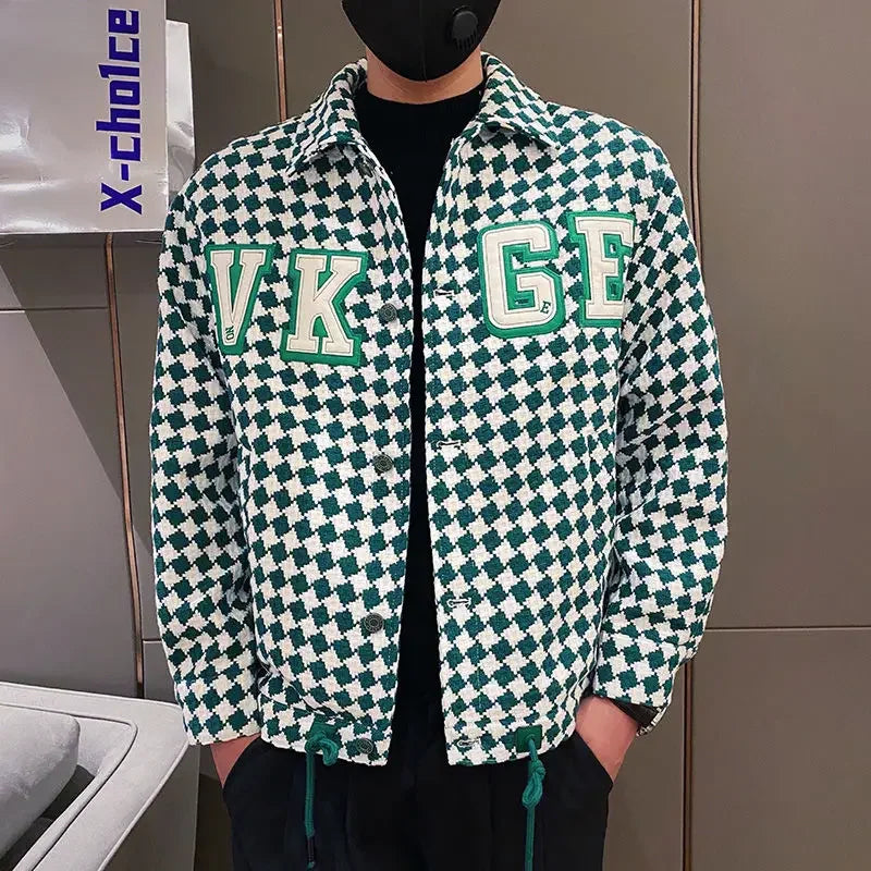 Slim Fit Trendy Jacket for Men New In Korean Reviews Many Stylish Man Coat Original Brands Clothing Fashion 2024 High Quality