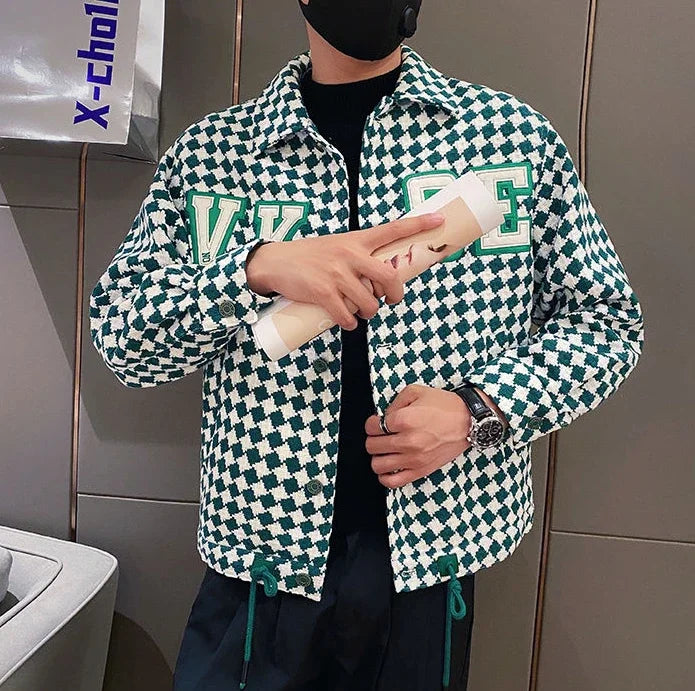 Slim Fit Trendy Jacket for Men New In Korean Reviews Many Stylish Man Coat Original Brands Clothing Fashion 2024 High Quality