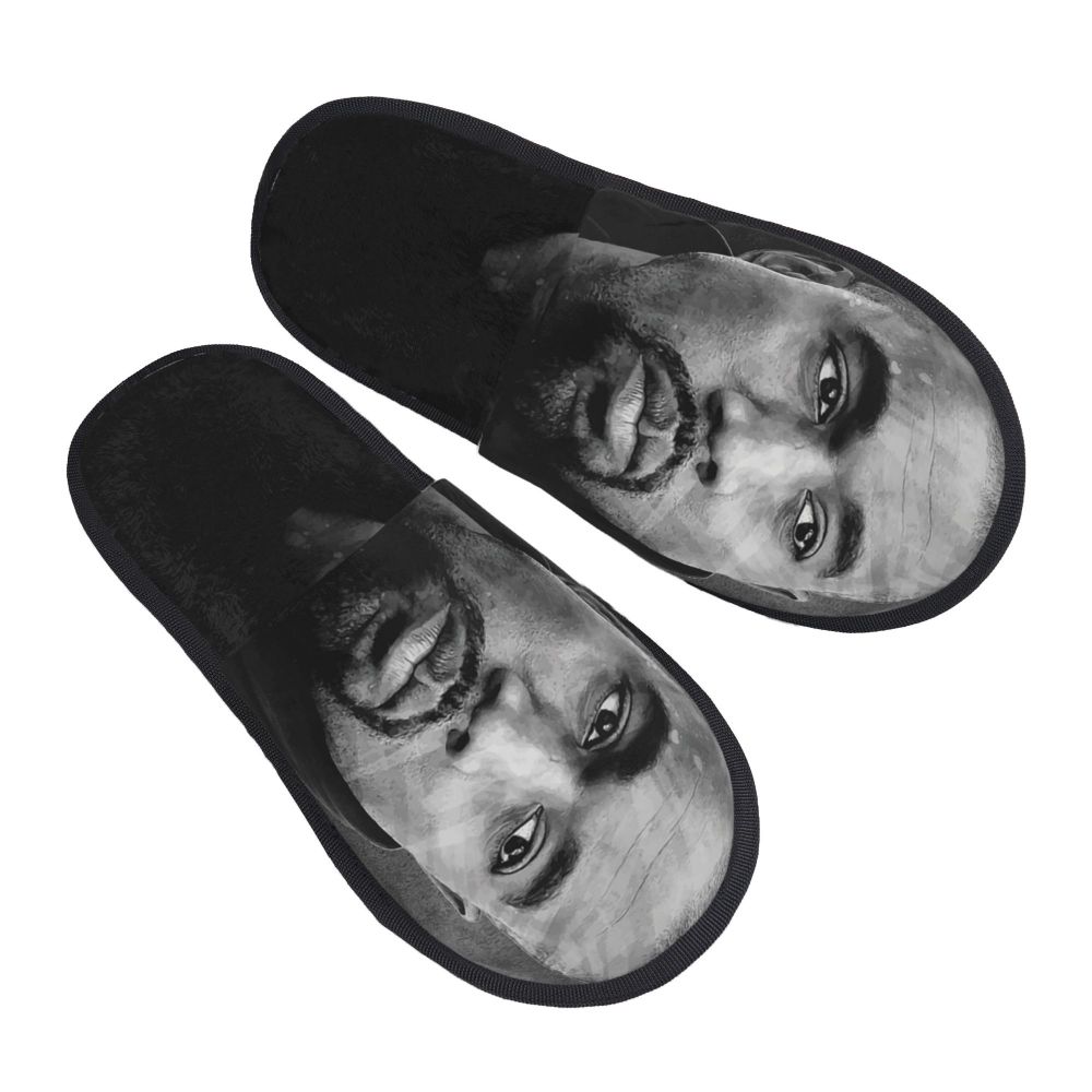 Funny Kanye West Meme Guest Slippers for Bathroom Women Custom Print House Slipper