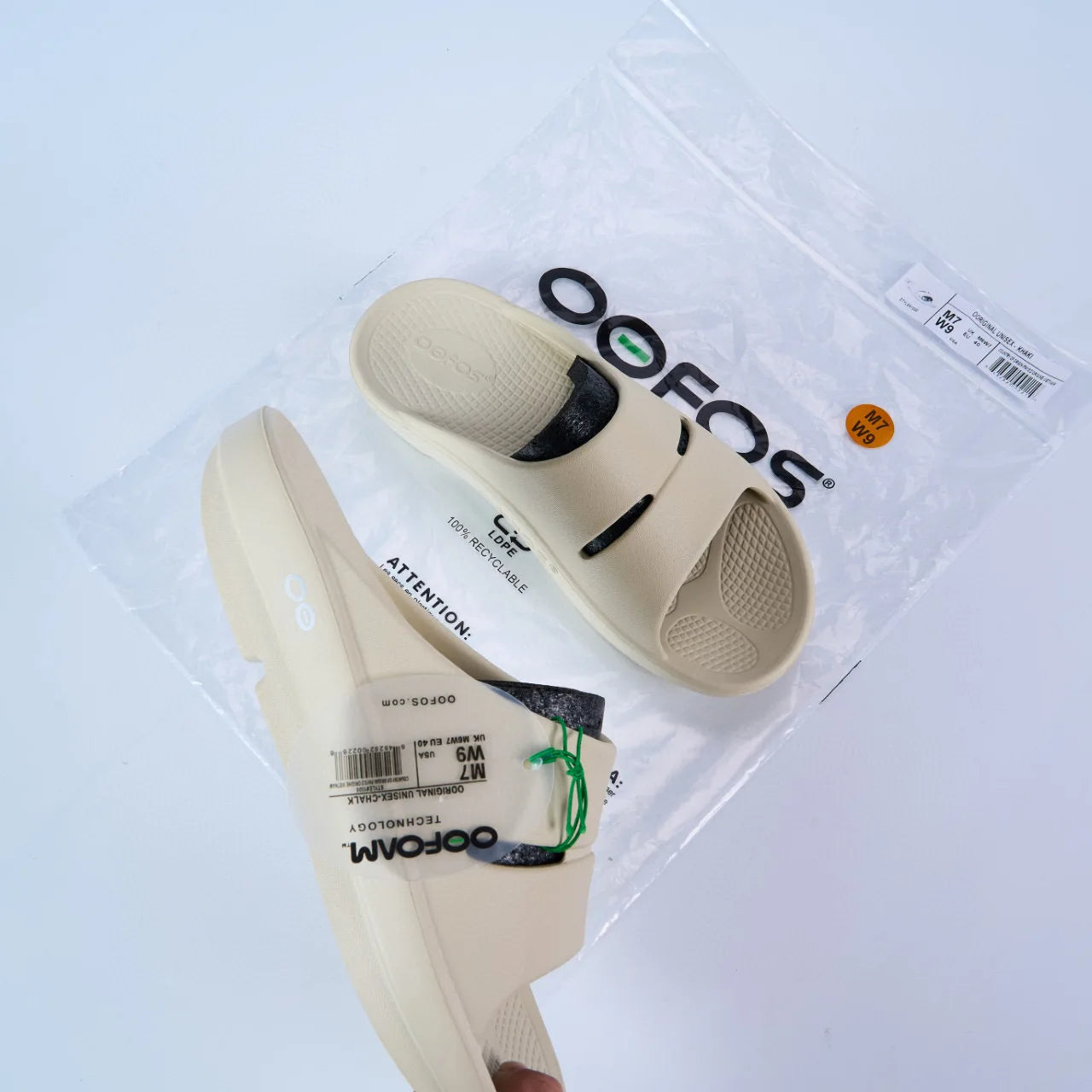 OOFOS Beach Sandals - Lightweight Recovery Shoes Slippers Men Women Soft Bottom Indoor Home Slides Sandals Light Beach Shoe