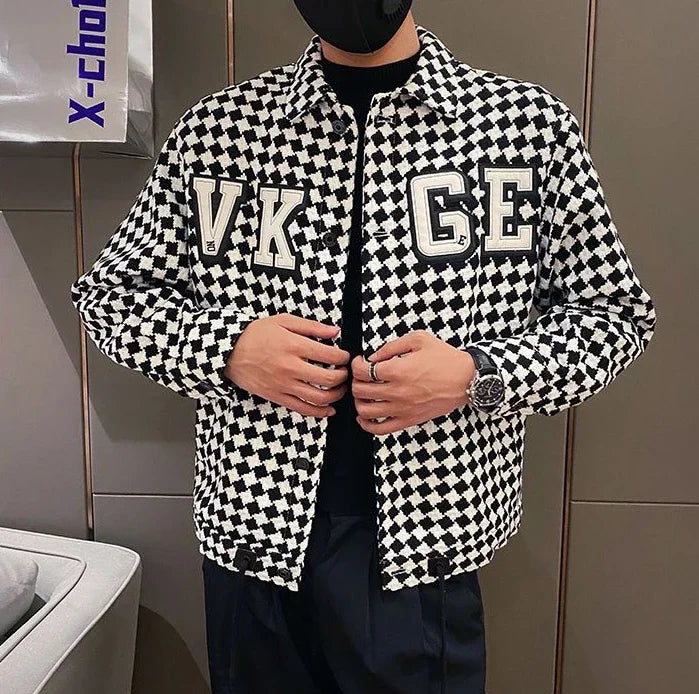 Slim Fit Trendy Jacket for Men New In Korean Reviews Many Stylish Man Coat Original Brands Clothing Fashion 2024 High Quality