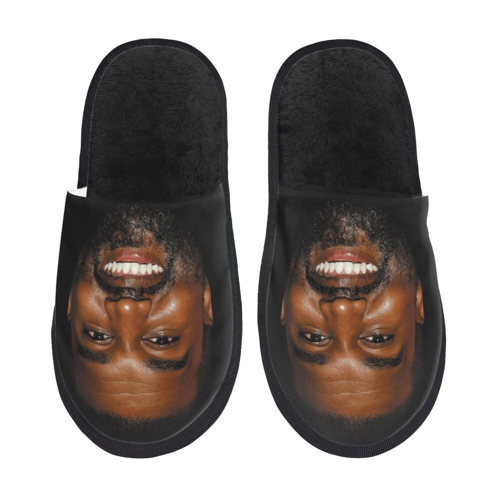 Funny Kanye West Meme Guest Slippers for Bathroom Women Custom Print House Slipper