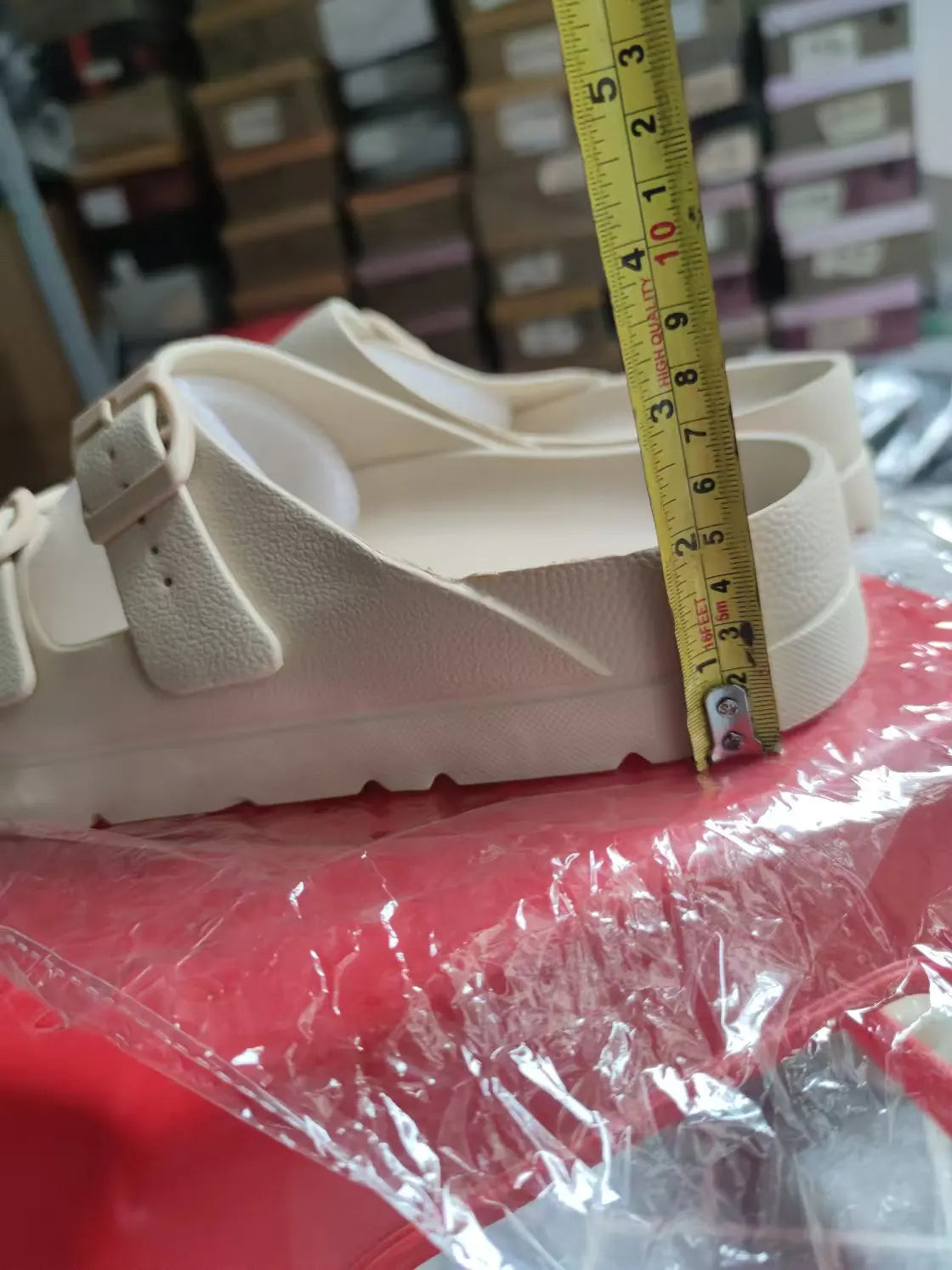 Summer Women Slipper Outdoor Beach Sandals EVA Platform flip flops For House Slides buckle Soft Thick Sole Sandals