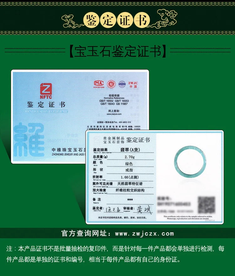 Original Natural A-grade Jade Blue Water Antique Pattern Square Ring Ice Jadeite Male Gifts Female Jewelry Personality Drop Ship