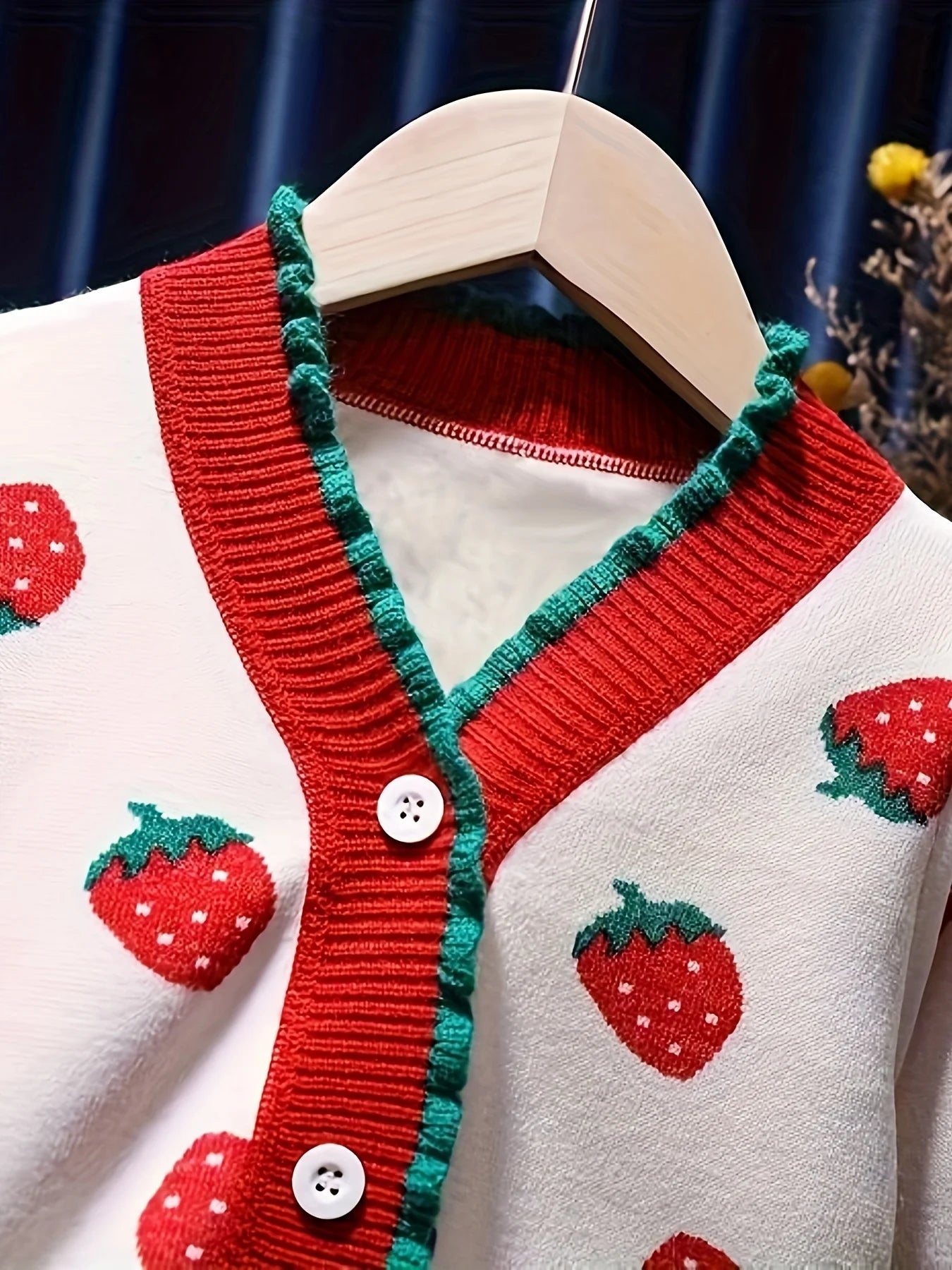 Girls' Sweater Cardigan New Spring and Autumn Clothes Children's Sweaters Baby Style Sweaters Casual Jackets