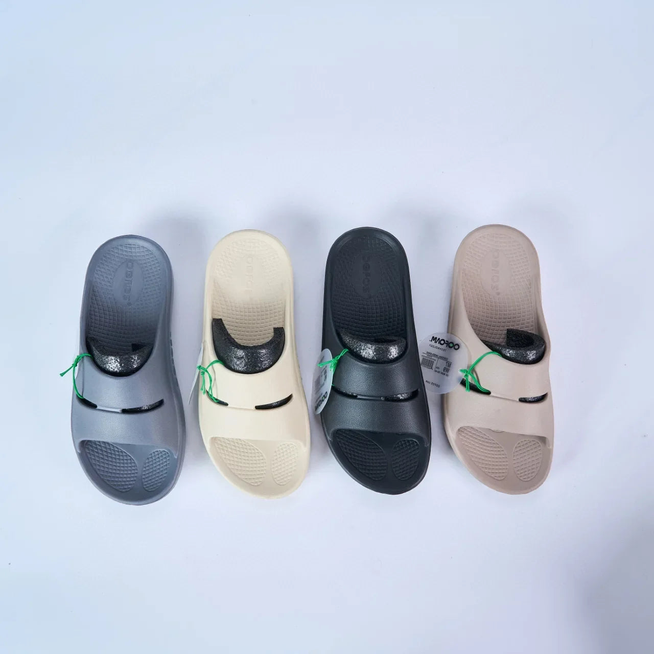 OOFOS Beach Sandals - Lightweight Recovery Shoes Slippers Men Women Soft Bottom Indoor Home Slides Sandals Light Beach Shoe