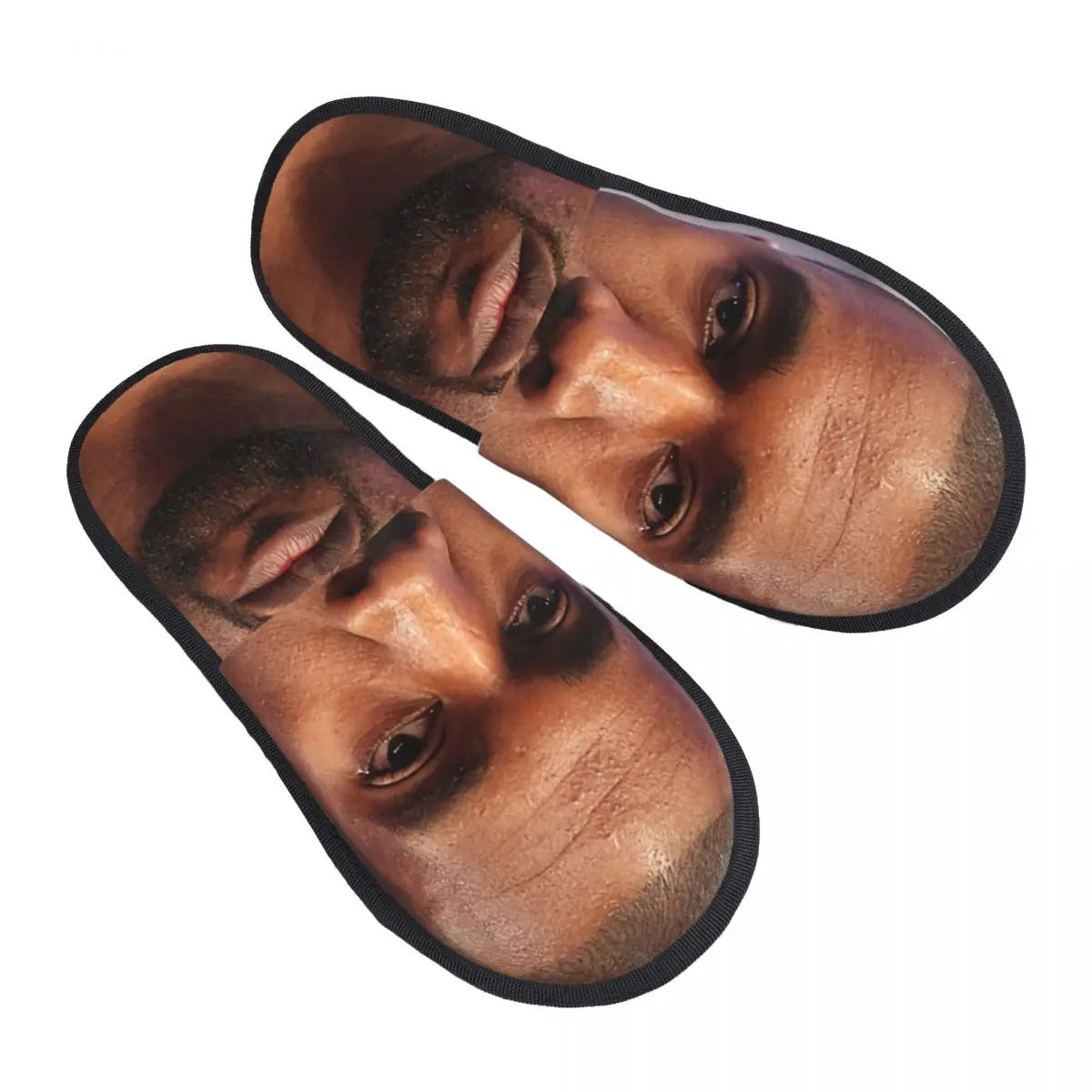 Funny Kanye West Meme Guest Slippers for Bathroom Women Custom Print House Slipper