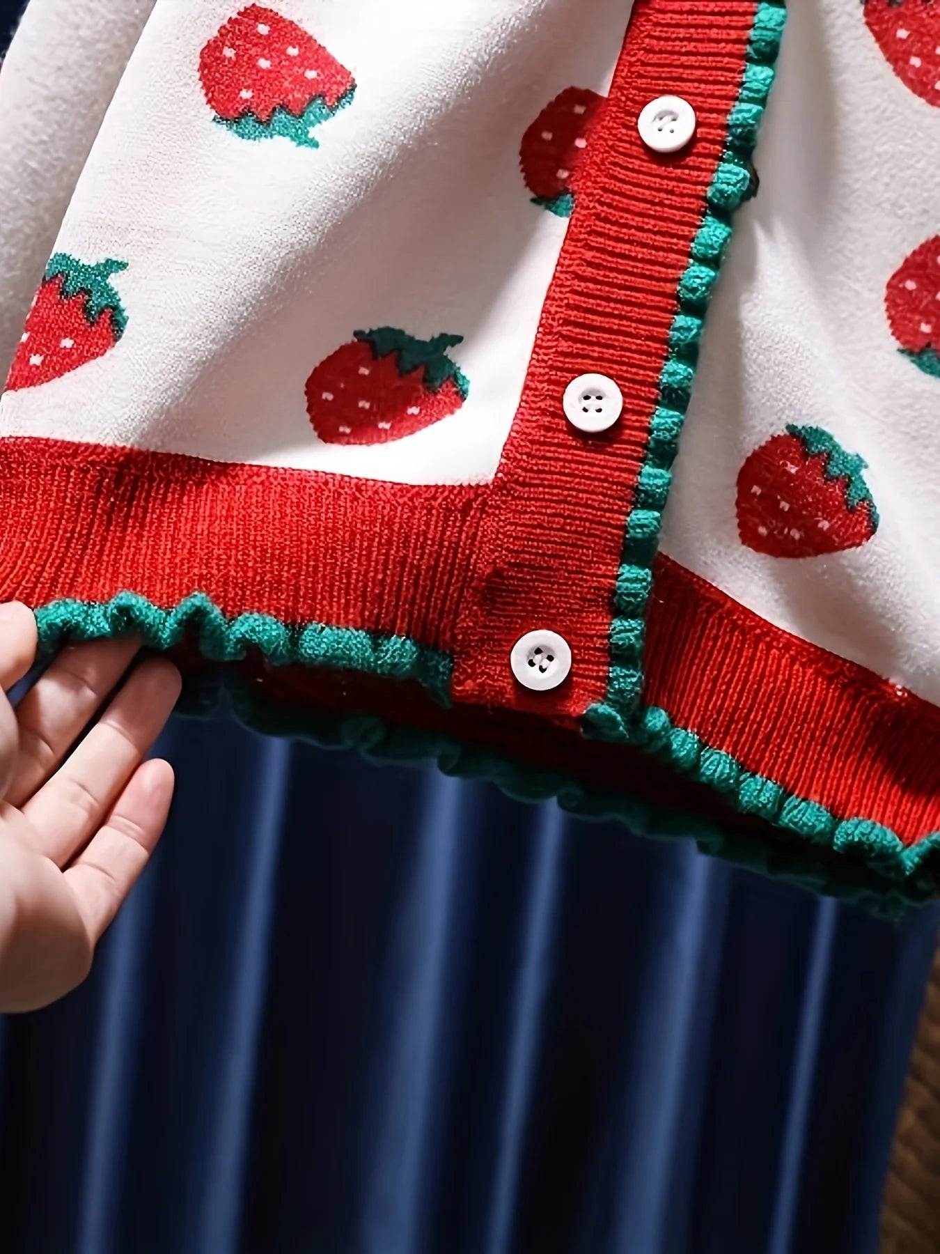 Girls' Sweater Cardigan New Spring and Autumn Clothes Children's Sweaters Baby Style Sweaters Casual Jackets