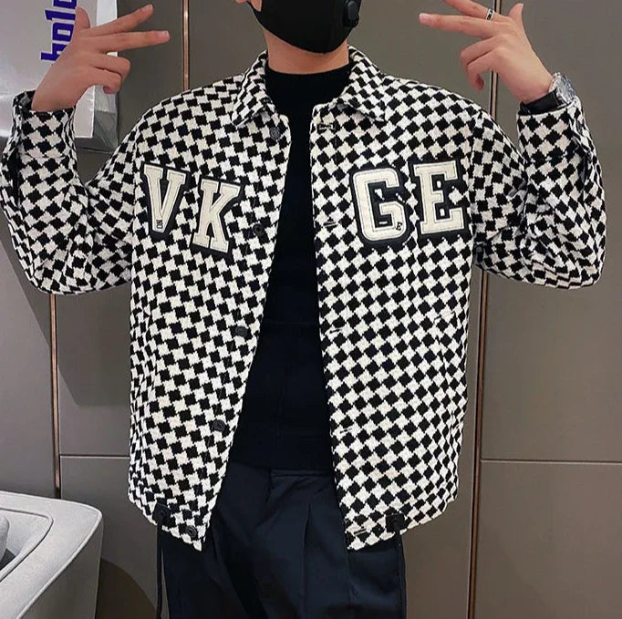 Slim Fit Trendy Jacket for Men New In Korean Reviews Many Stylish Man Coat Original Brands Clothing Fashion 2024 High Quality