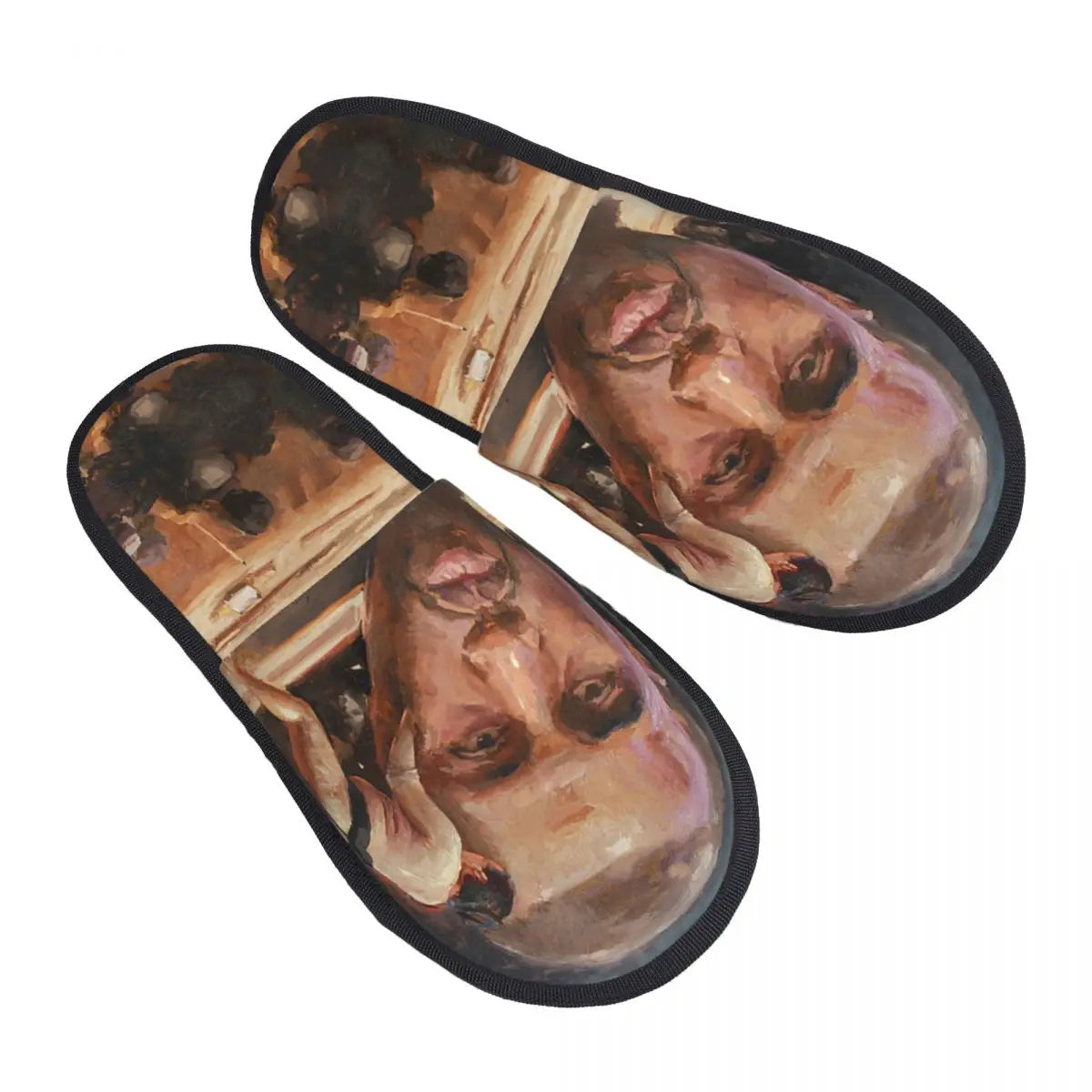 Funny Kanye West Meme Guest Slippers for Bathroom Women Custom Print House Slipper