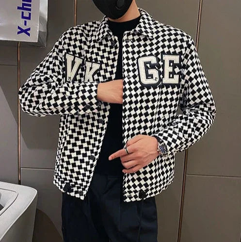 Slim Fit Trendy Jacket for Men New In Korean Reviews Many Stylish Man Coat Original Brands Clothing Fashion 2024 High Quality