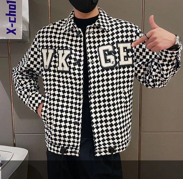 Slim Fit Trendy Jacket for Men New In Korean Reviews Many Stylish Man Coat Original Brands Clothing Fashion 2024 High Quality