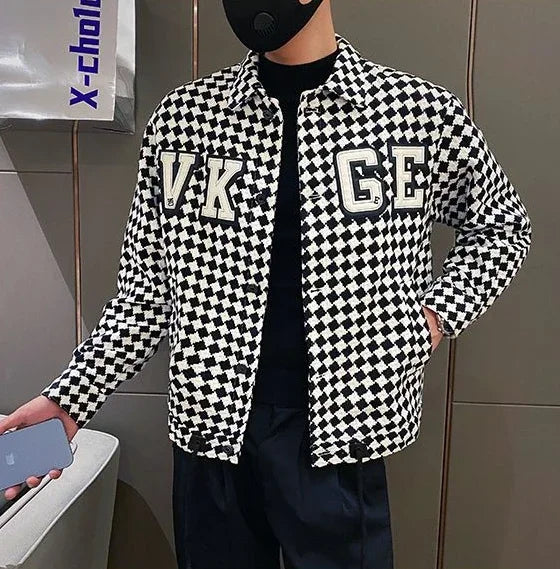 Slim Fit Trendy Jacket for Men New In Korean Reviews Many Stylish Man Coat Original Brands Clothing Fashion 2024 High Quality