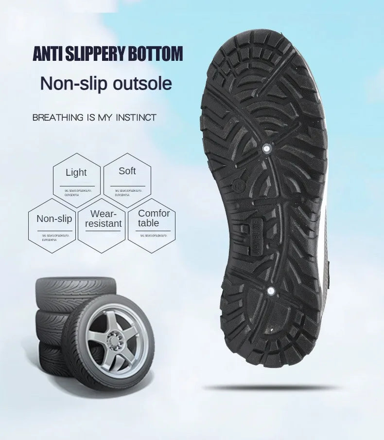 Fashion Summer Shoes Men Casual Shoes Mesh outdoor Breathable Slip-on Flats Men Sneakers Comfortable Water Loafers Zapatillas