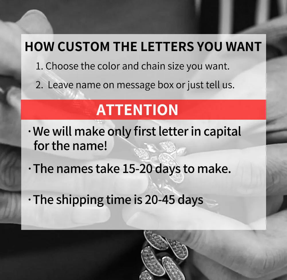 Uwin Custom Mini Letter Welding 2mm Tennis Chain Name Pendant Necklaces For Women Full Iced Out CZ Fashion Hip Hop Jewelry Gift