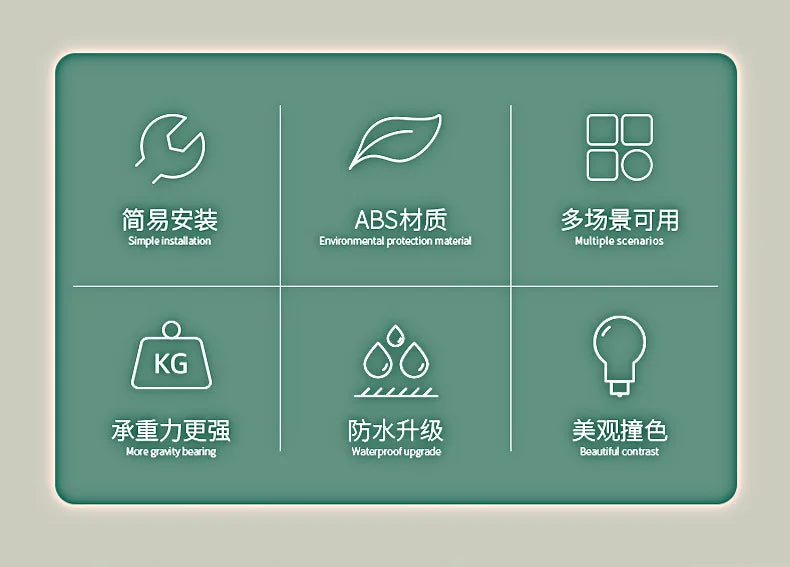 Waterproof Self-Adhesive Wall Hooks For Hanging Keys Clothes Hanger Door Robe Hook Coat Rack Towel Holder Bathroom Accessories