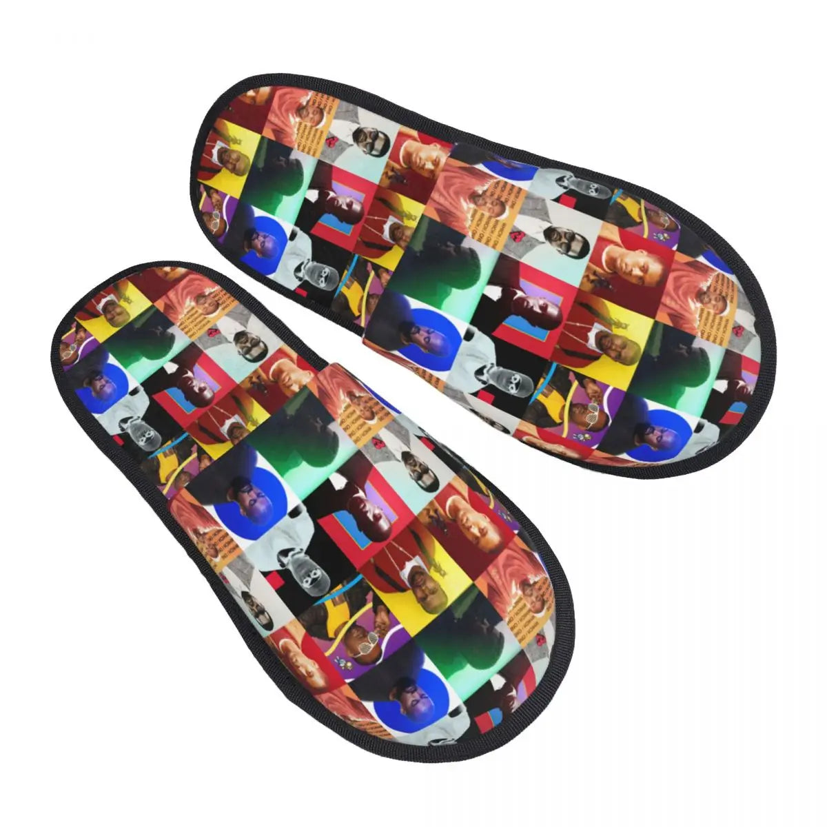 Funny Kanye West Meme Guest Slippers for Bathroom Women Custom Print House Slipper