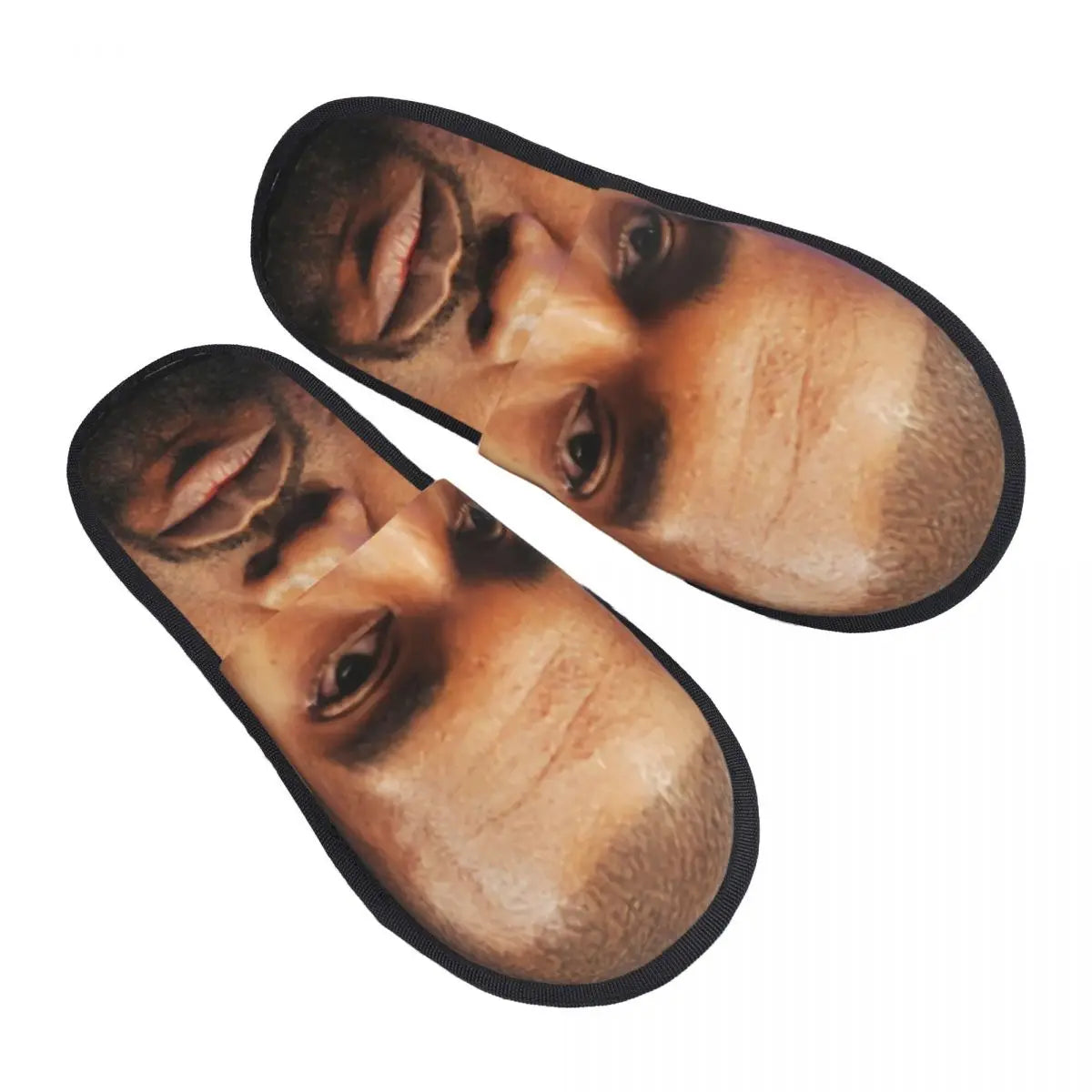 Funny Kanye West Meme Guest Slippers for Bathroom Women Custom Print House Slipper