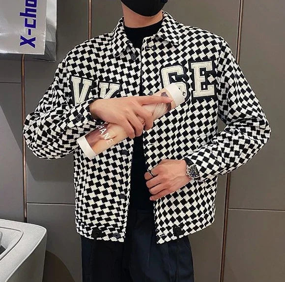 Slim Fit Trendy Jacket for Men New In Korean Reviews Many Stylish Man Coat Original Brands Clothing Fashion 2024 High Quality