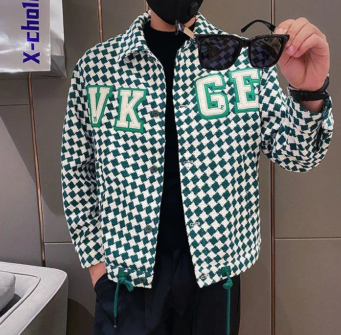 Slim Fit Trendy Jacket for Men New In Korean Reviews Many Stylish Man Coat Original Brands Clothing Fashion 2024 High Quality