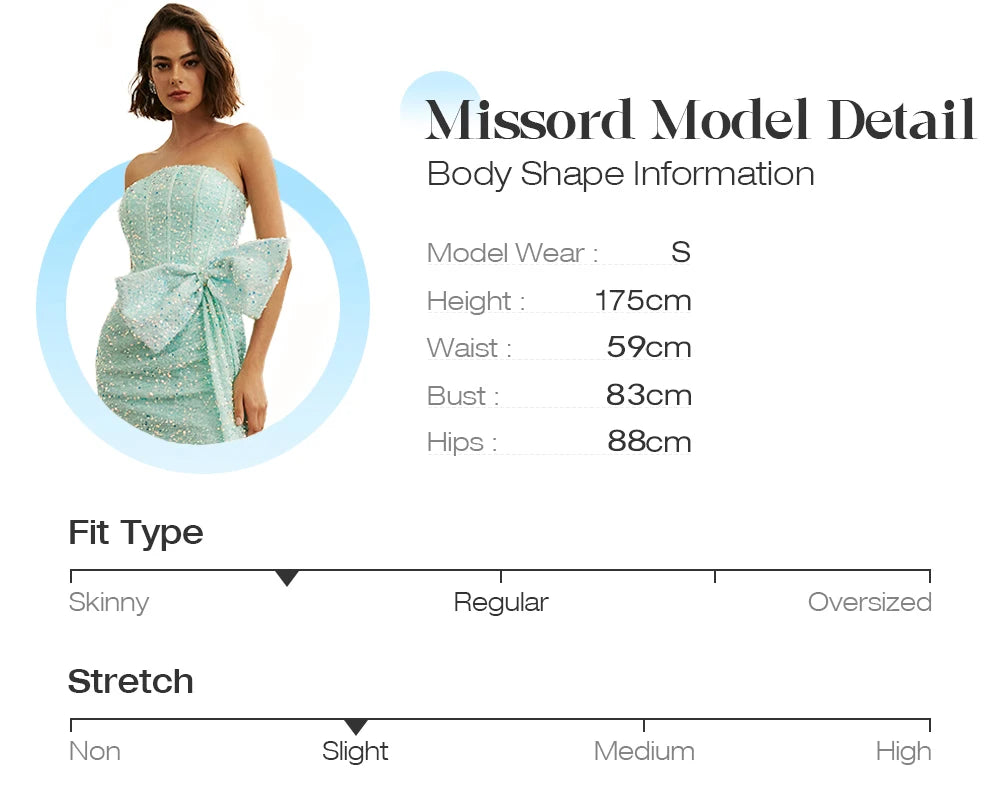 Missord Turtleneck Long Sleeve Split Sequin Red Maxi Dress Women's Bodycon Party Evening Dress Ladies Fashion Prom Dresses