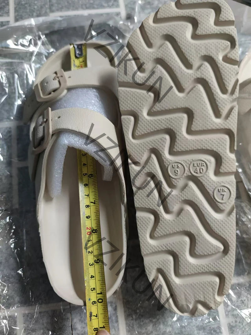 Summer Women Slipper Outdoor Beach Sandals EVA Platform flip flops For House Slides buckle Soft Thick Sole Sandals