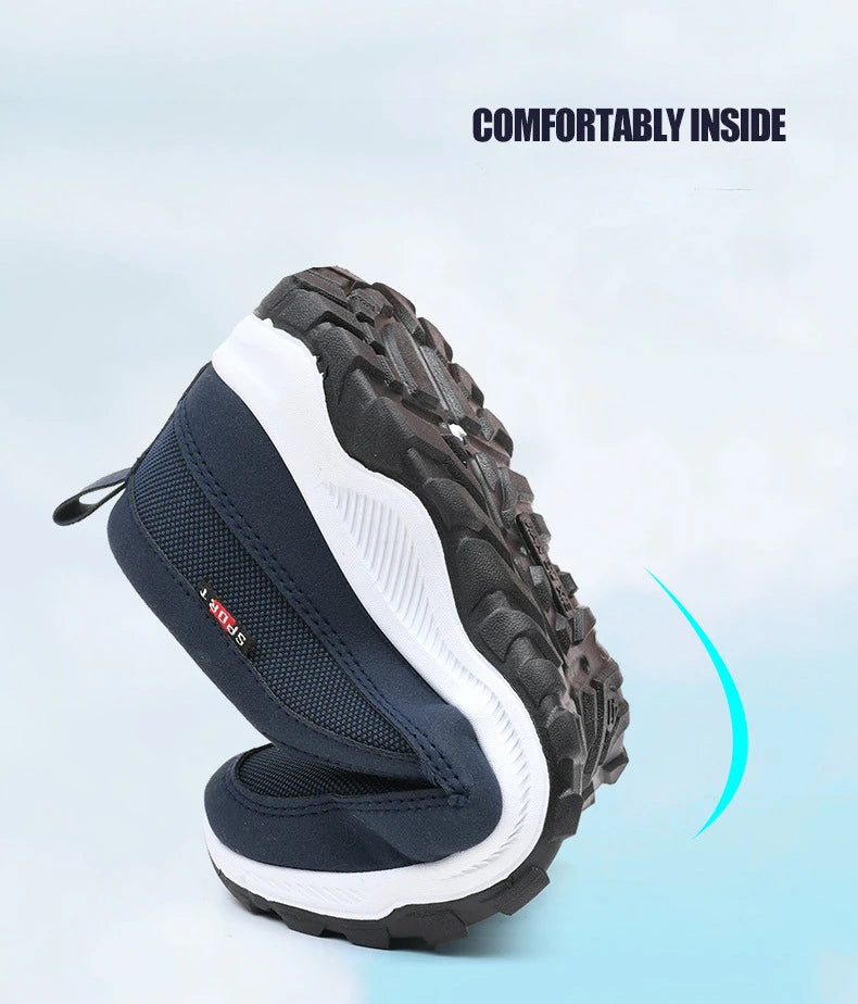 Fashion Summer Shoes Men Casual Shoes Mesh outdoor Breathable Slip-on Flats Men Sneakers Comfortable Water Loafers Zapatillas
