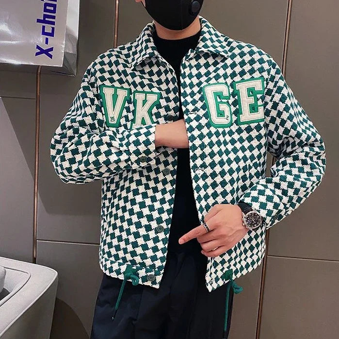 Slim Fit Trendy Jacket for Men New In Korean Reviews Many Stylish Man Coat Original Brands Clothing Fashion 2024 High Quality