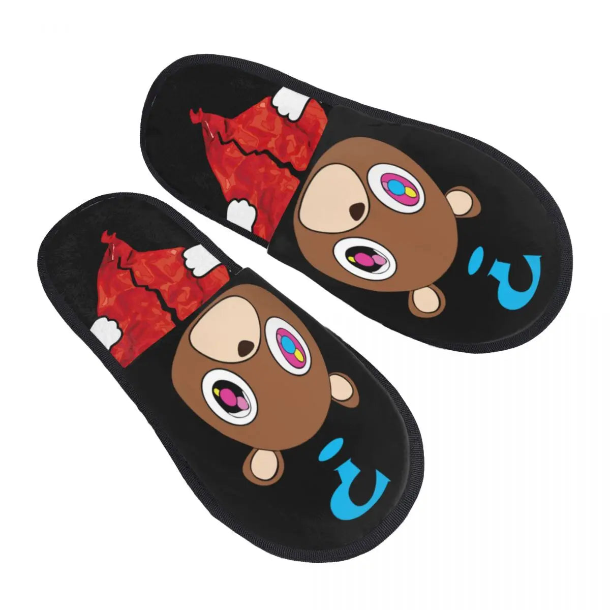 Funny Kanye West Meme Guest Slippers for Bathroom Women Custom Print House Slipper