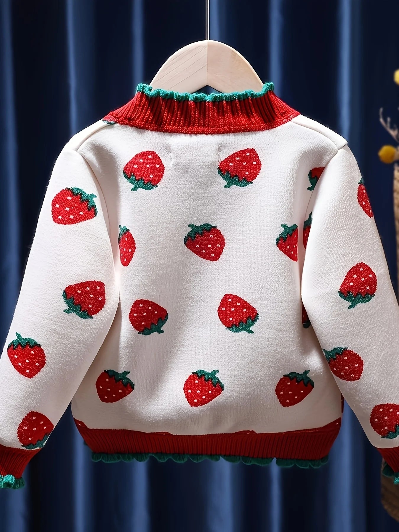 Girls' Sweater Cardigan New Spring and Autumn Clothes Children's Sweaters Baby Style Sweaters Casual Jackets