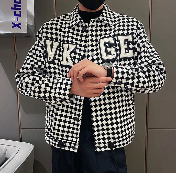 Slim Fit Trendy Jacket for Men New In Korean Reviews Many Stylish Man Coat Original Brands Clothing Fashion 2024 High Quality